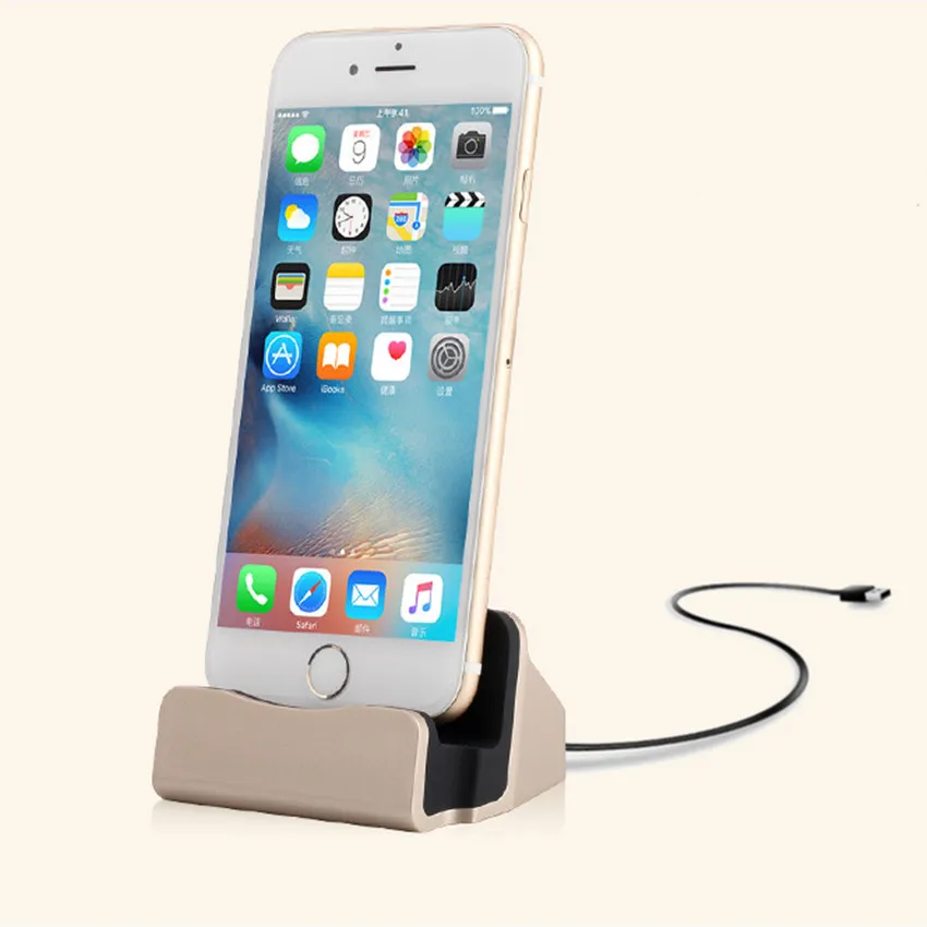 Зарядная Станция Type c док станция для смартфонов iPhone 7 6s Airpod зарядное устройство
