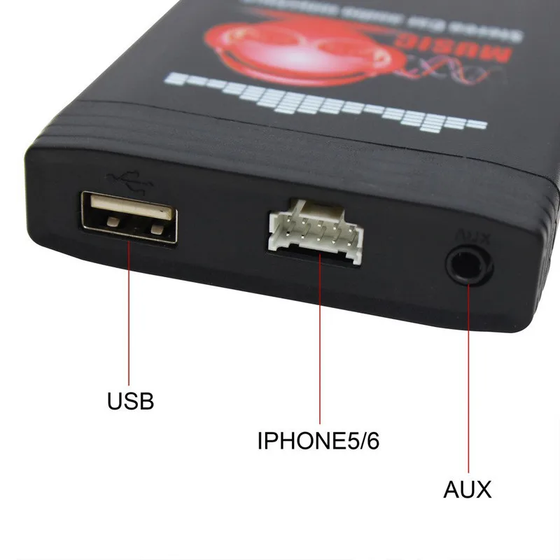 Автомобильный MP3 USB/AUX 3 5 мм Bluetooth адаптер стерео Hands Free Авто CD Changer Aux USB для VW Audi Skoda