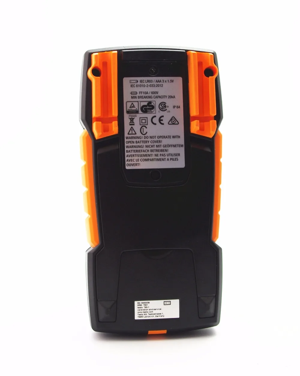 Testo 760-1 Цифровой мультиметр DMM 0590 7601 с мягкий чехол KCH17