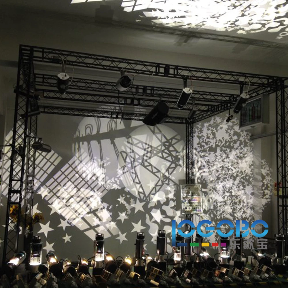 Светодиодная лампа Gobo 30 Вт для художественной и свадебной вечеринки|gobo projection