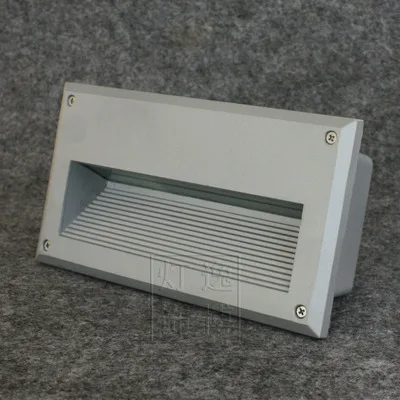 225x125 мм домашняя угловая лампа встраиваемая лестница/ступенчатый светильник