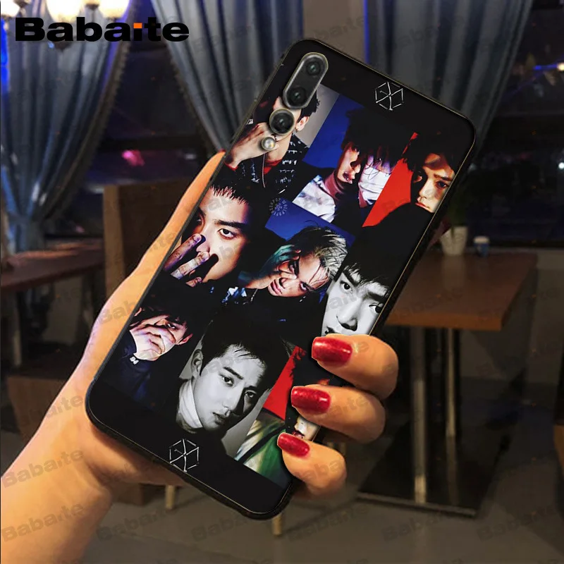 Чехол для телефона Babaite Park Chanyeol EXO Star KPOP LUCKY ONE huawei mate 10 lite p9lite nova 3i honor 8x mate20 pro |