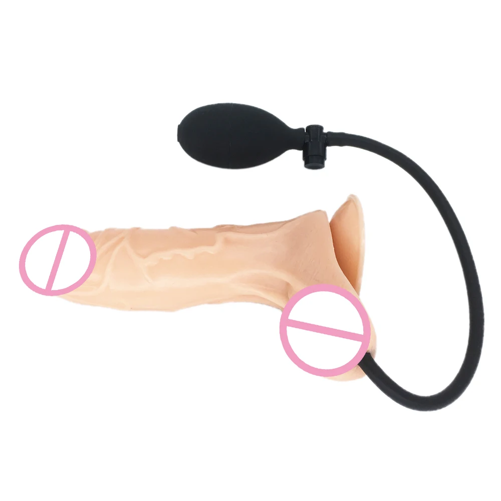 Большой Фаллус реалистичный пенис Tpe силиконовый фаллоимитатор на присоске для