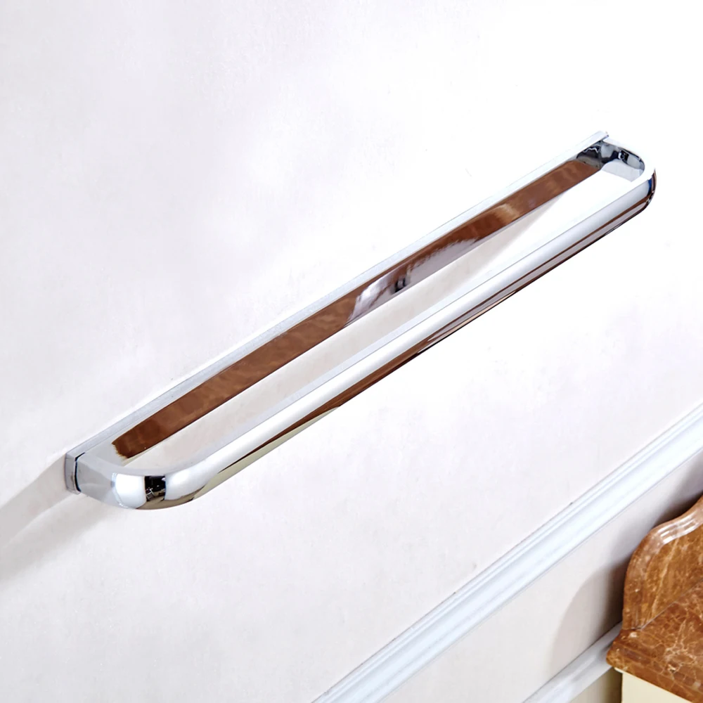 Leyden Modern Golden ORB Chrome Antique Brass Wall Mounted Bathroom Single Towel Bar Holder Rack Hanger Bath Hardware | Обустройство