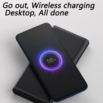 На складе 2019 Новый Xiaomi Беспроводной внешний аккумулятор 10 000 мАч Вт/18 Вт