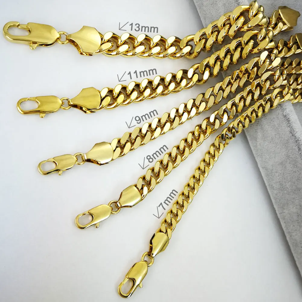 Браслет из желтого золота с вакуумным покрытием 18 карат|Цепочки и браслеты| |