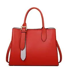 Red Beep новая женская сумка из натуральной кожи, роскошная модная Высококачественная сумка из воловьей кожи, женские сумки через плечо, сумки через плечо для женщин - Цвет: Red