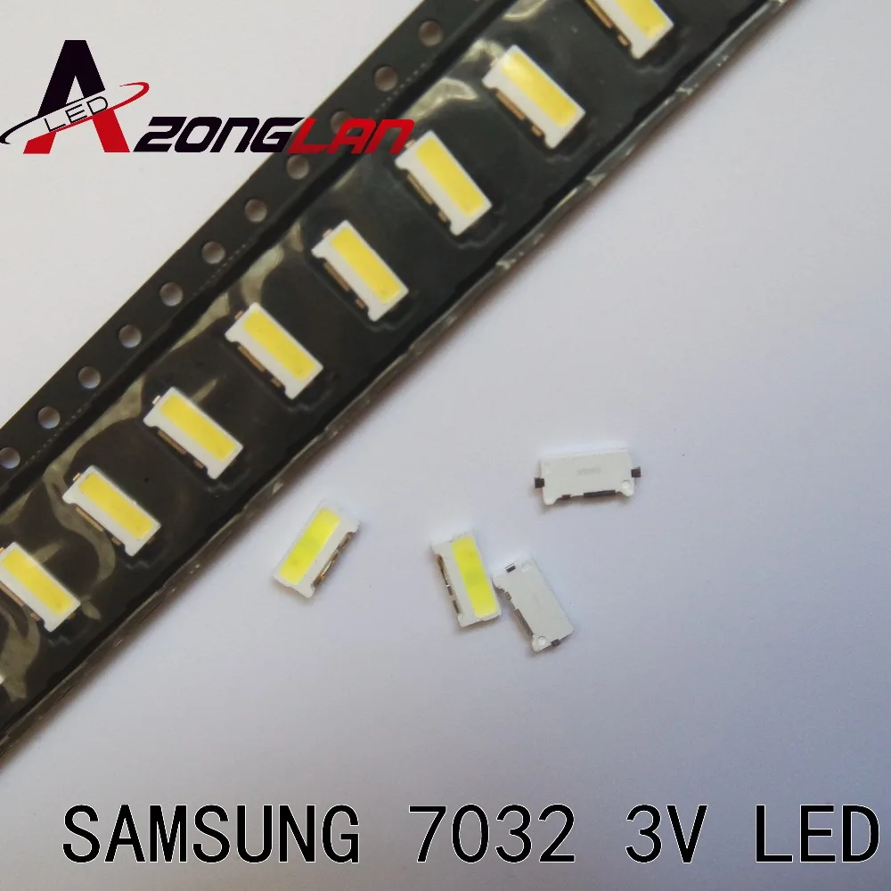 Для SAMSUNG LED LCD подсветка ТВ применение Edge серии TS731A 3V 7032 холодный белый Телевизор 100