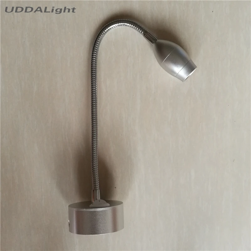 Регулируемый настенный светильник для чтения мягкий свет с s образной гибкой