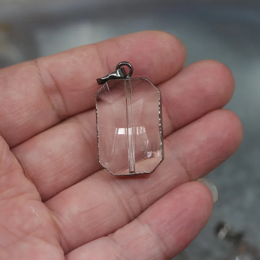 5 шт./лот 6 форм на выбор окантовка из металла стеклянный ободок серьги-подвески