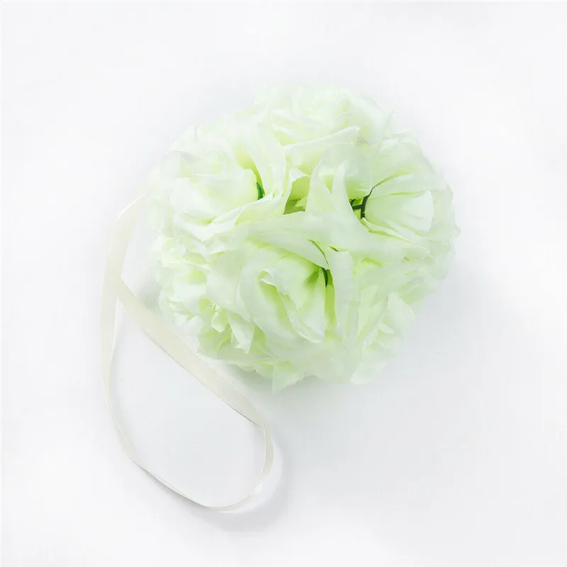 Цветок поцелуй мяч свадебные шелковые Fack розовый шар для вечеринки Новый