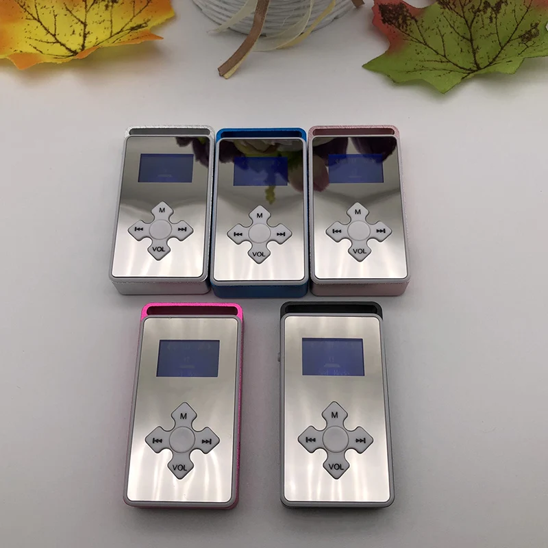 Лмзс Новый стиль Rechargeab мини Mp3 Hifi музыкальный плейер с интерфейсом USB ЖК дисплей