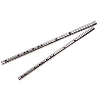 professional stainless steel tube cdefg key 8 holes flute chinese dizi metal flute china classic woodwind musical instruments