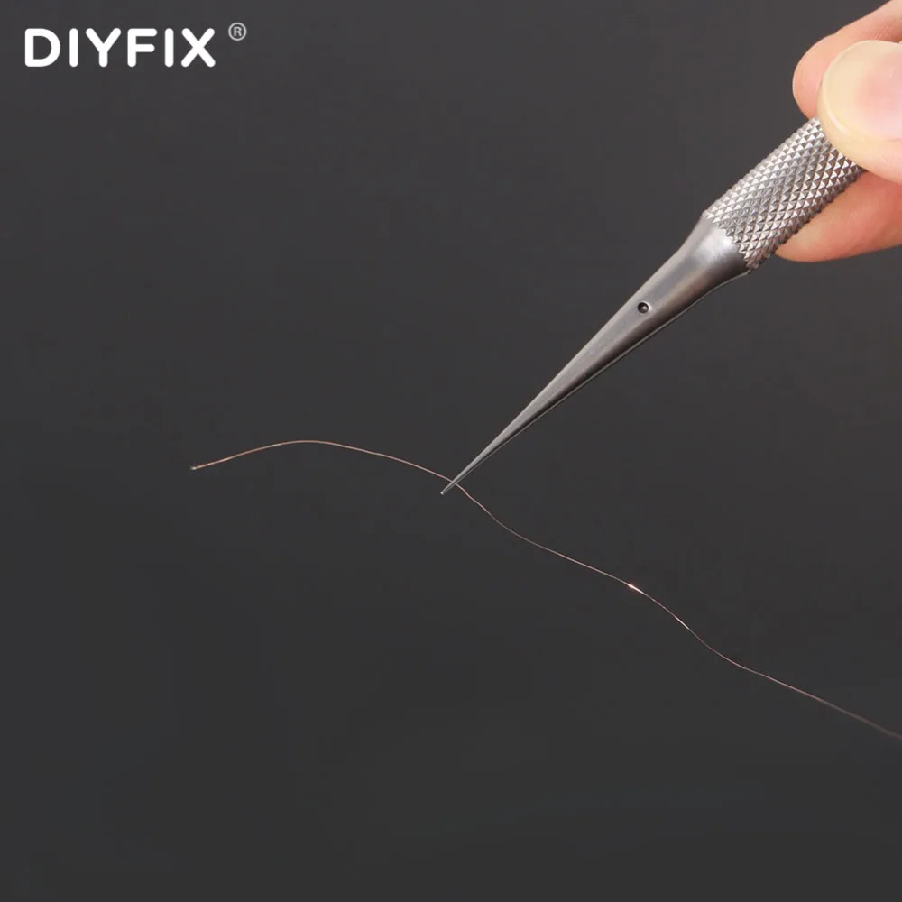 Пинцет DIYFIX для ремонта материнской платы iPhone 0 02 мм | Инструменты