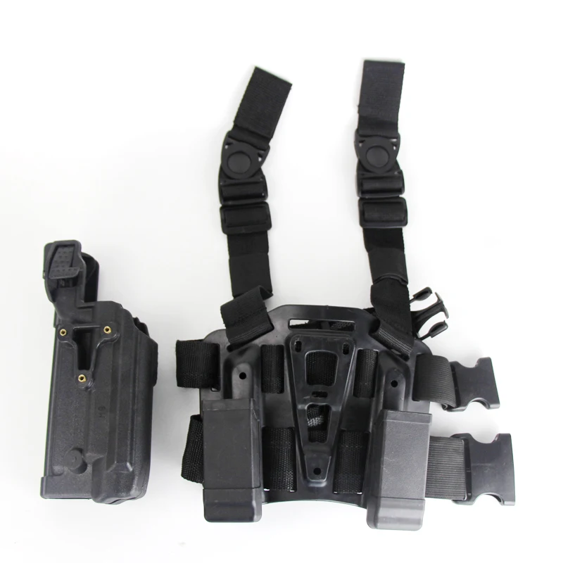 LV3 Beretta M9 92 96 Tactical Hunting Holsters With Flashlight Gun Holster Airsoft Handgun Pistol Leg Flashligt | Спорт и
