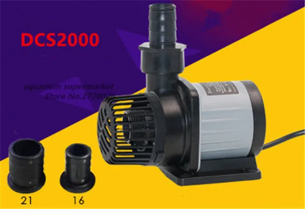 DCS2000 1 шт. Jebao DCS-1200 DCS-2000 аквариум погружного насоса частота водяной насос аквариум поставки - Цвет: DCS2000