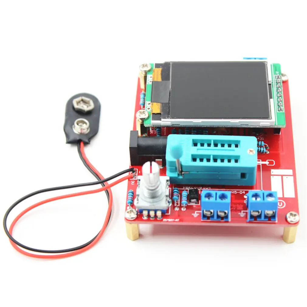 GM328 DIY Transistor Tester Tool Parts Frequency Measurement Meter LCD Display PWM Square Wave LCR TFT Kits | Инструменты