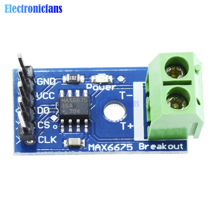 MAX6675 K Тип термопары Датчик температуры Конвертер доска для Arduino SPI интерфейс