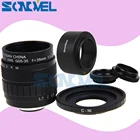 Фуцзянь 35 мм F1.7 CC TV Movie lens + C Mount + Macro ring + металлическая бленда для объектива Nikon 1 AW1 S2 J5 J4 J3 J2 J1 V3 V2 V1 C-NI