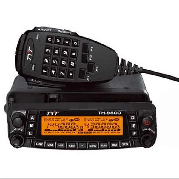 Цен! TYT TH 9800 quad band 26 33 MHz/47 54 MHz/136 174 MHz/400 480 MHz Мобильный приемопередатчик TH9800|mobile