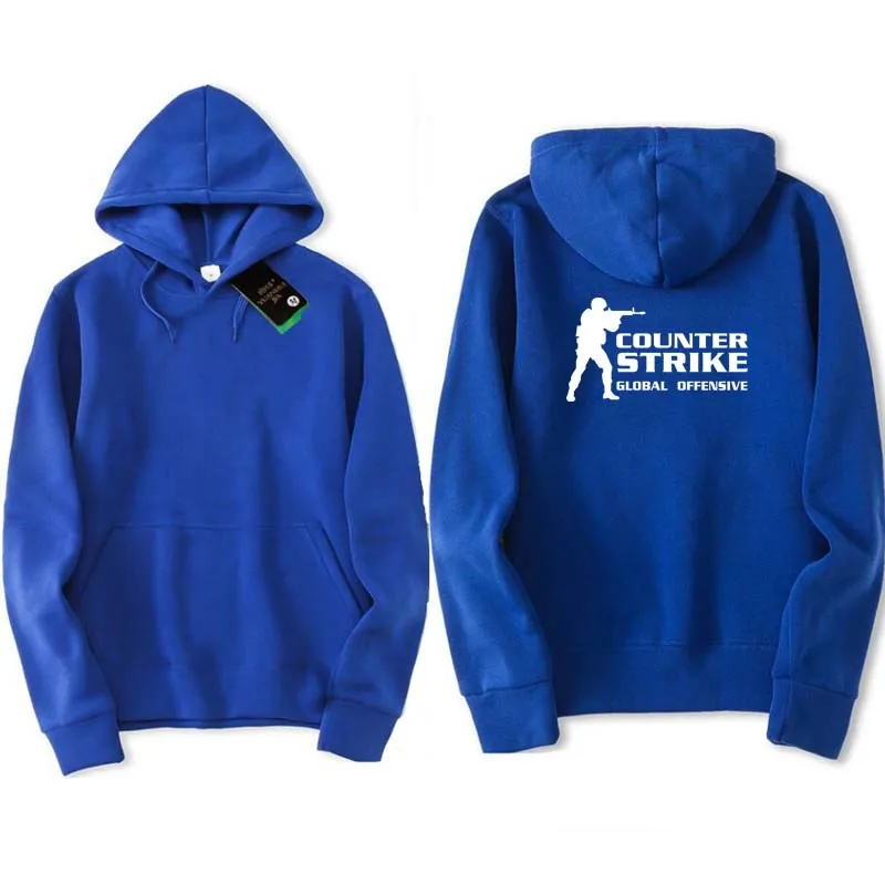 2018 г. Новые брендовые Лидер продаж Мода Для Мужчин's Толстовки игры Counter Strike