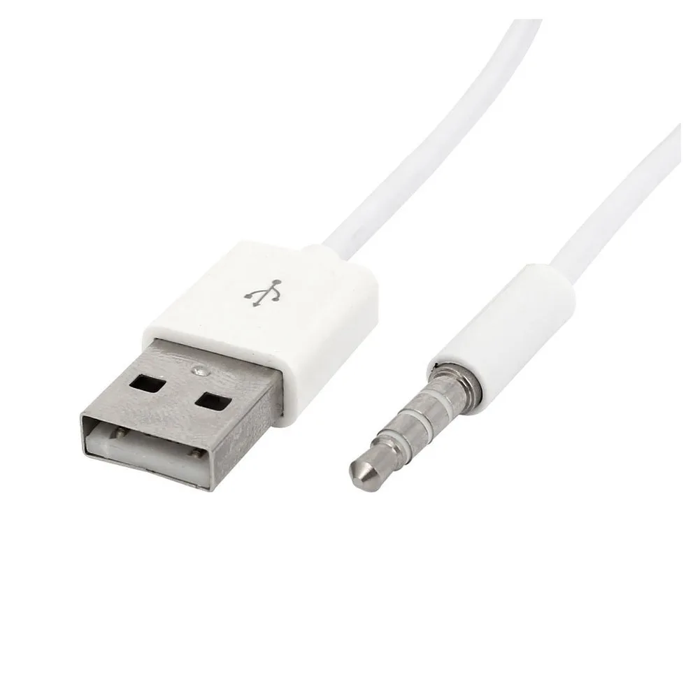 Лучшие предложения 3 5 мм разъем аудио AUX к USB 2 0 переходник зарядный кабель 1 м