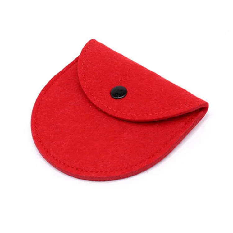 red12pcs 12 шт. Модный женский кошелек с пряжкой Женский кошелек мини-сумки для мальчиков и девочек кошельки для монет LQ033 - Цвет: red12pcs