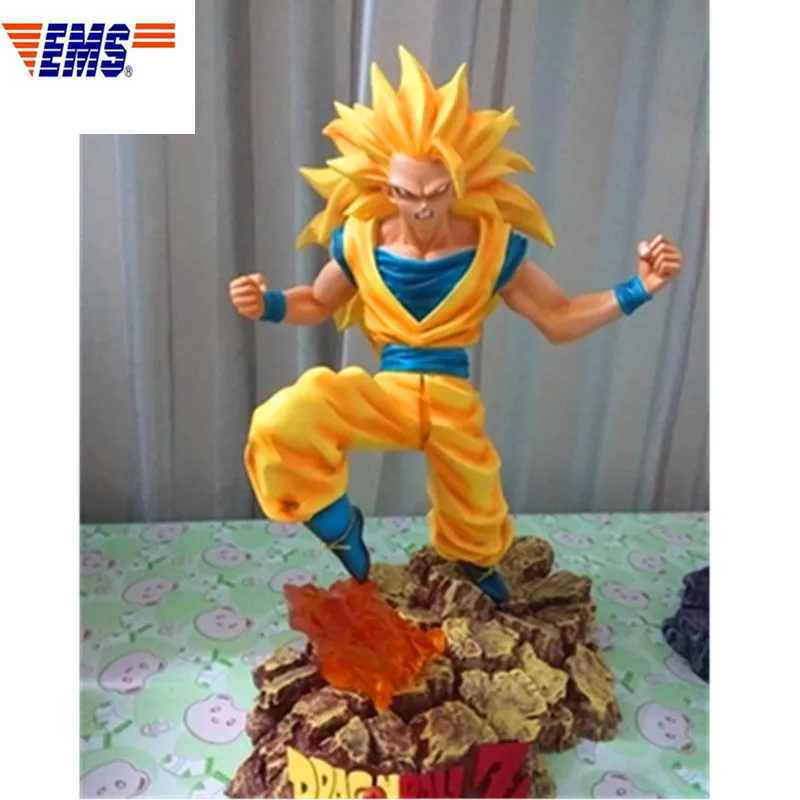 Dragon Ball Z Super Saiyan Kakarotto Son Goku GK статуя из смолы фигурка Коллекционная модель игрушки X257