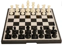 development of intelligence chess game toy chess with magnetic chess folding board
