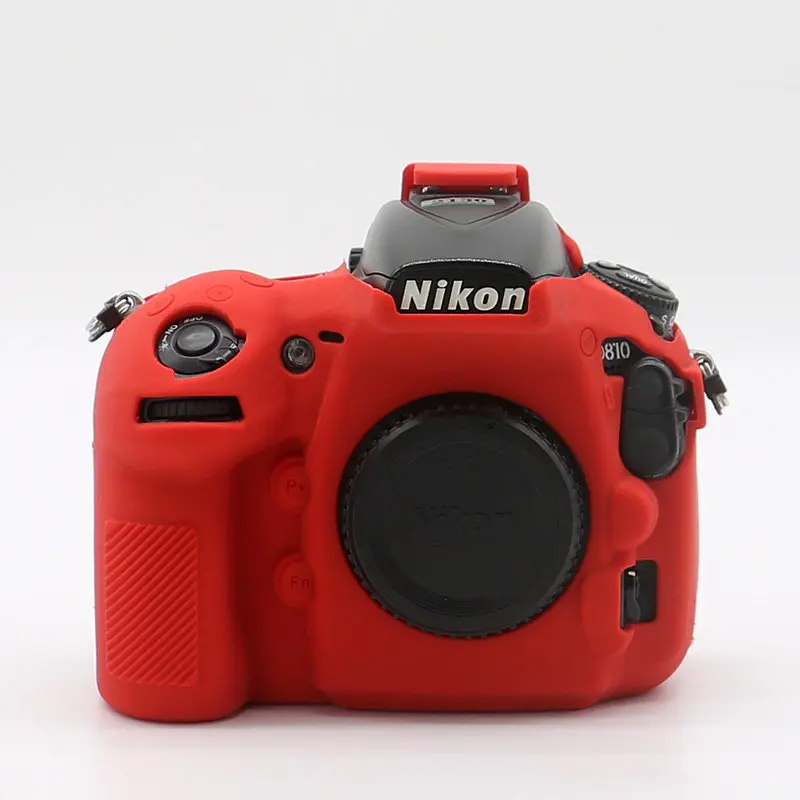 Силиконовая кожа брони чехол для корпуса протектор Nikon D810 / D810A DSLR цифровой камеры
