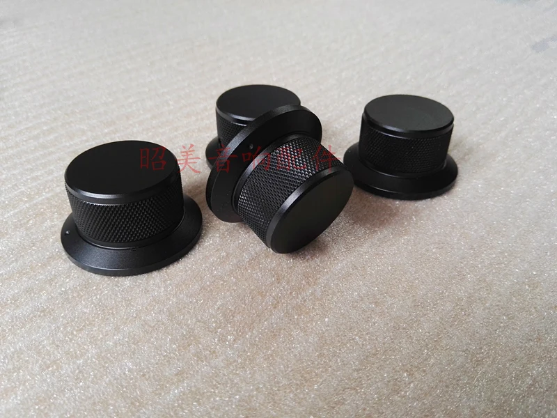 

Diameter 45mm Shank Diameter 34mm Height 25mm All Aluminum Solid Volume Knob Sound Amplifier Potentiometer Knob