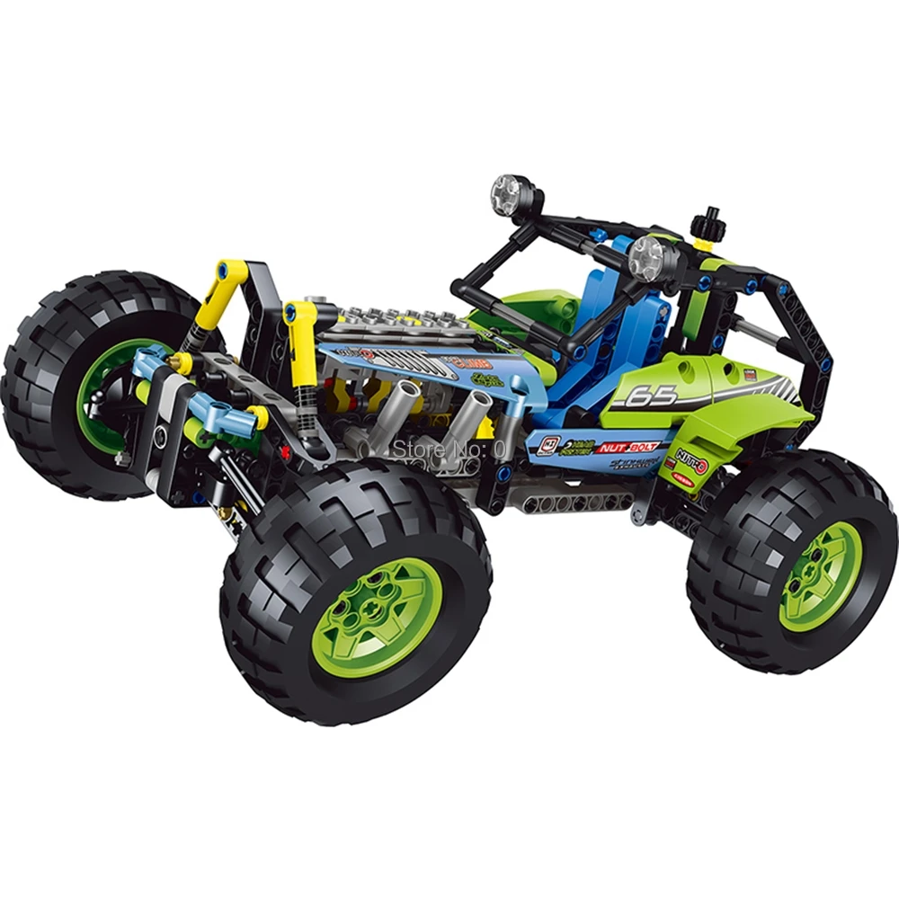 38001 494 шт technic city Внедорожный гоночный автомобиль lele 42037 строительный блок кирпичи игрушка