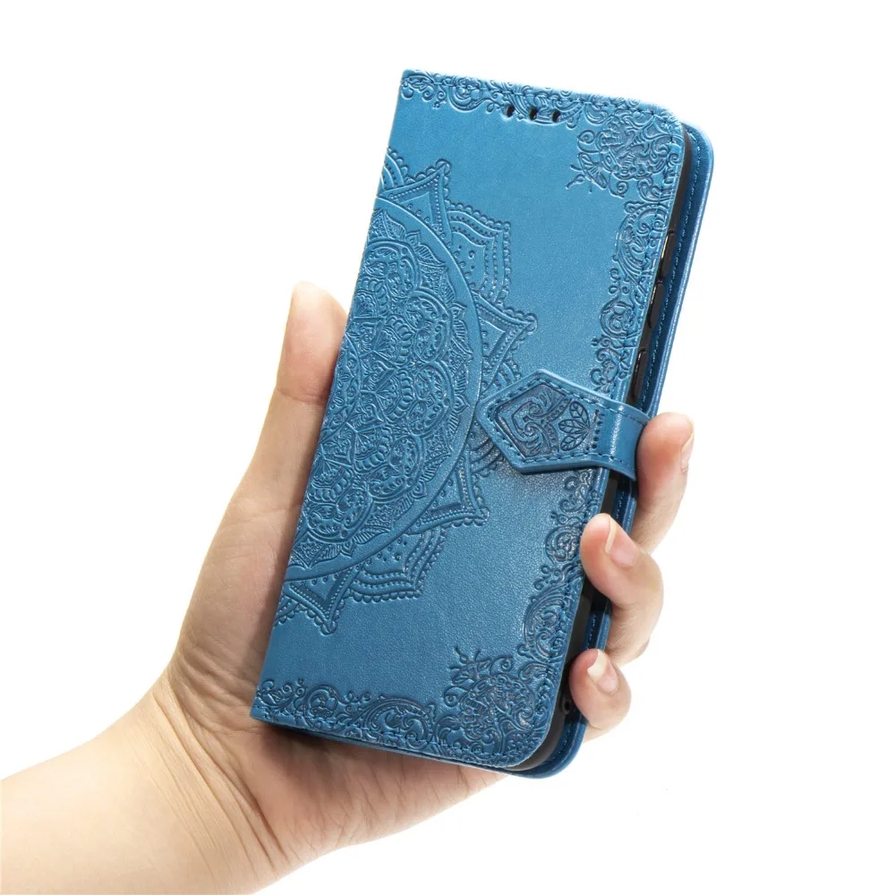 Рельефный чехол для samsung Galaxy A50 A70 A40 A30 A20 A20E A10 A10E A80 A60 A20S A30S A40S Флип кожаный чехол для samsung A51 A71