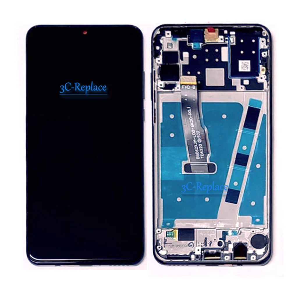 Оригинальный ЖК дисплей 6 1 дюйма для Huawei P30 Lite / Nova 4E сенсорная панель дигитайзер в