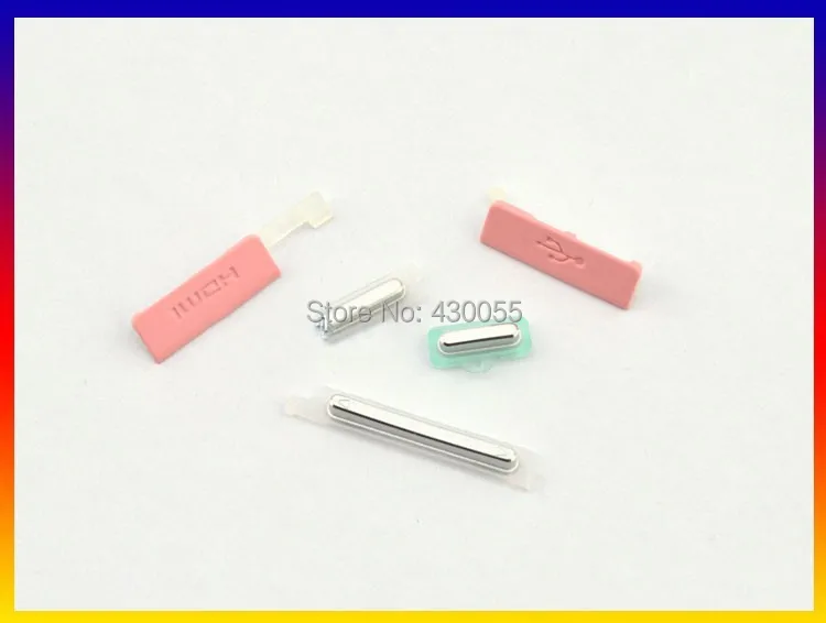 Розовый Новый корпус с боковыми кнопками питания HDMI USB разъем чехол для Sony Ericsson