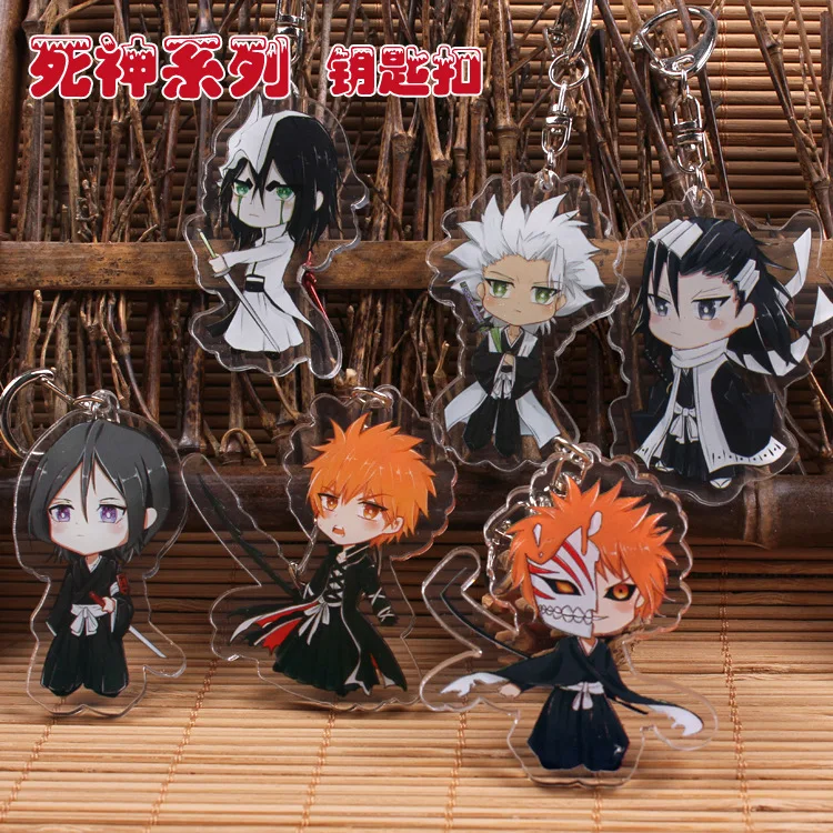 BLEACH Мода Аниме акриловые брелки мультяшный брелок автомобильный подвеска