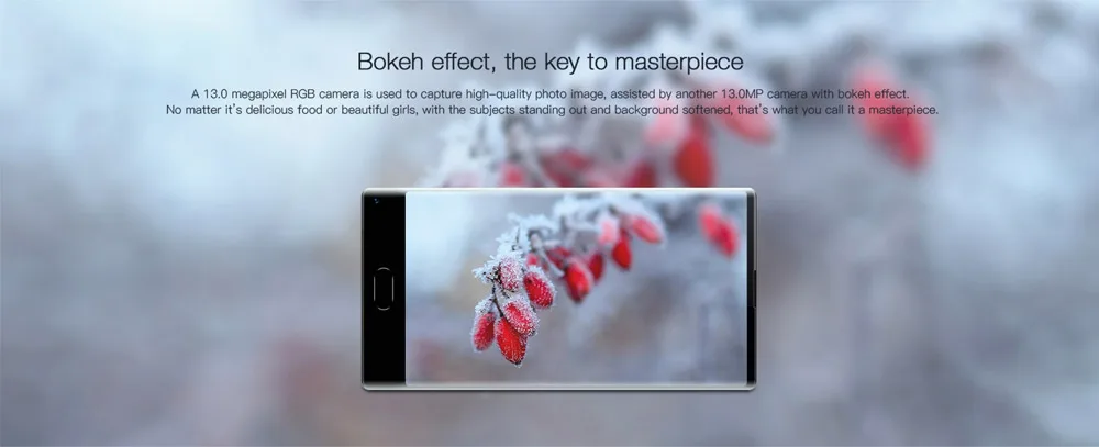 DOOGEE MIX Lite мобильный телефон 2 ГБ+ 16 ГБ двойной Камера 5.2 ''mtk6737 4 ядра android 7.0 3080 мАч отпечатков пальцев ID смартфон