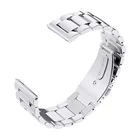 Ремешок из нержавеющей стали для Samsung Galaxy Watch 3 для мужчин и женщин, металлический браслет для Active 2 1 40 мм44 ммS3, 41 мм45 мм46 мм42 мм
