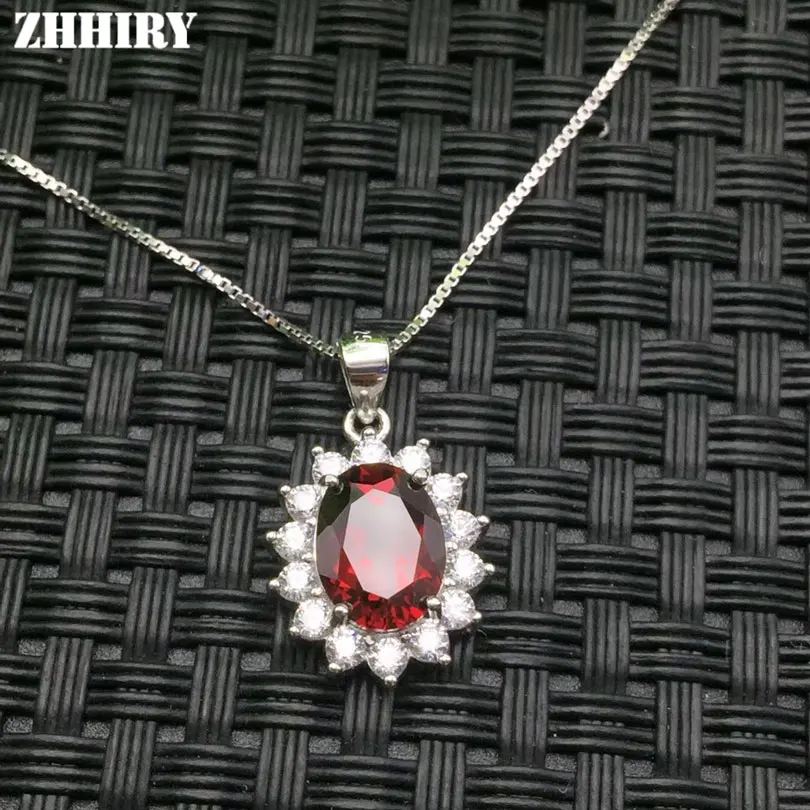 

Женское ожерелье с подвеской ZHHIRY из серебра 925 пробы