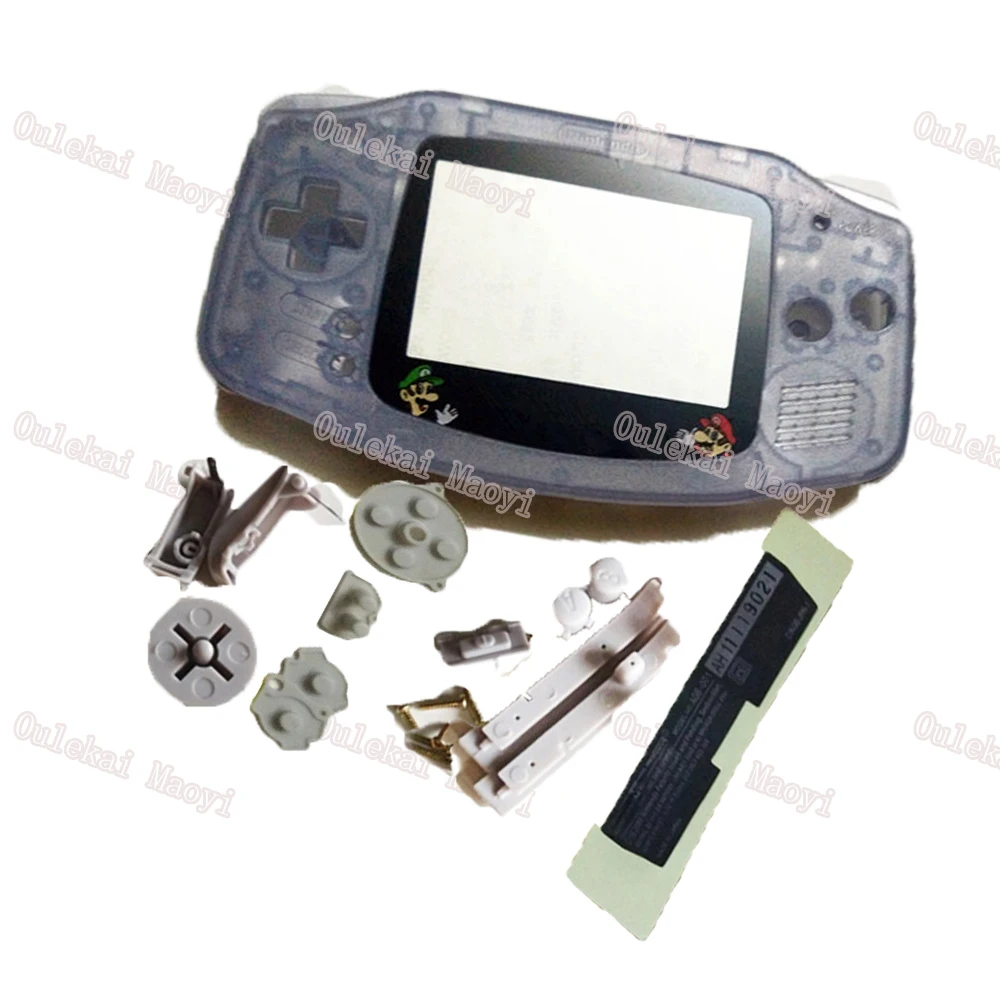 Прозрачный цветной чехол с пластиковой линзой в форме трубы для замены корпуса