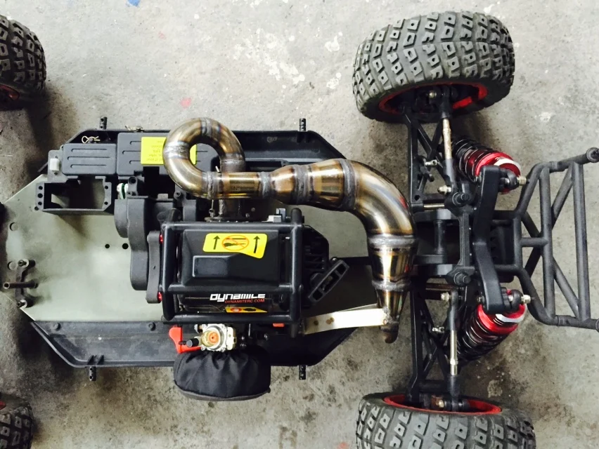 Полностью Отрегулированная труба ручной работы для QL RACING/разрядная Losi dbxl|losi dbxl|pipe