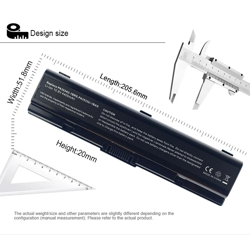 Аккумулятор для ноутбука Toshiba Satellite M200A200 A300 A305 A500 L200 L450 L550 6 ячеек 4400 мАч |