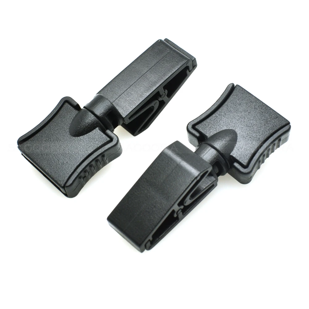 10 шт. пластиковый крюк Зажим для ремня аксессуары бизнеса работа ID карты