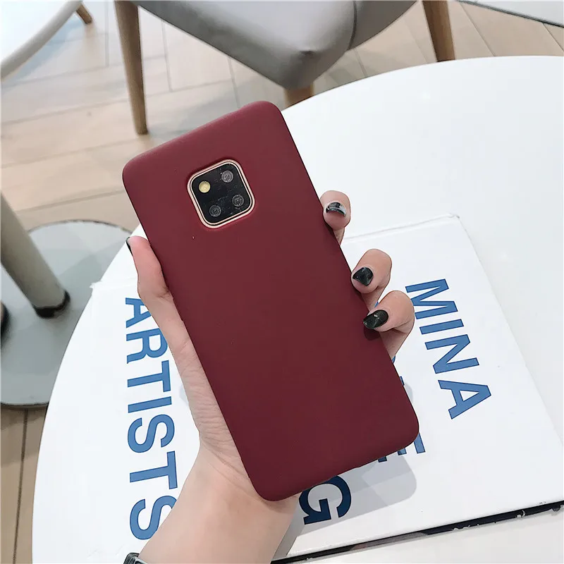 Силиконовый мягкий чехол для телефона из ТПУ по huawei P30 P20 Pro Lite Коврики 20 10 Pro Коврики 9 P10 P20 Honor 10 9 8X Honor Play чехол Крышка