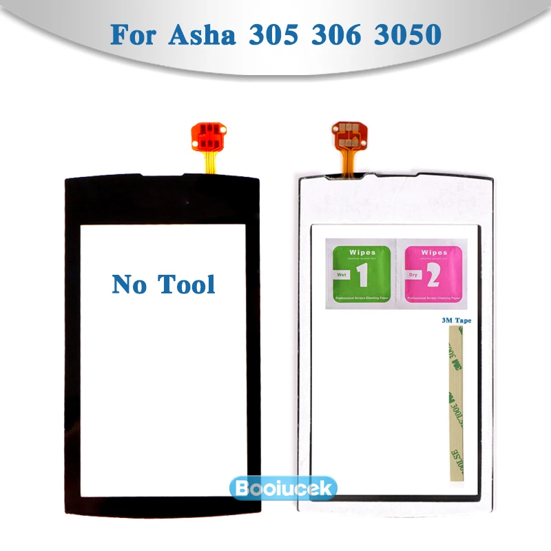 Высокое качество 3 0 &quotдля Nokia Asha 305 306 3050 сенсорный экран дигитайзер датчик