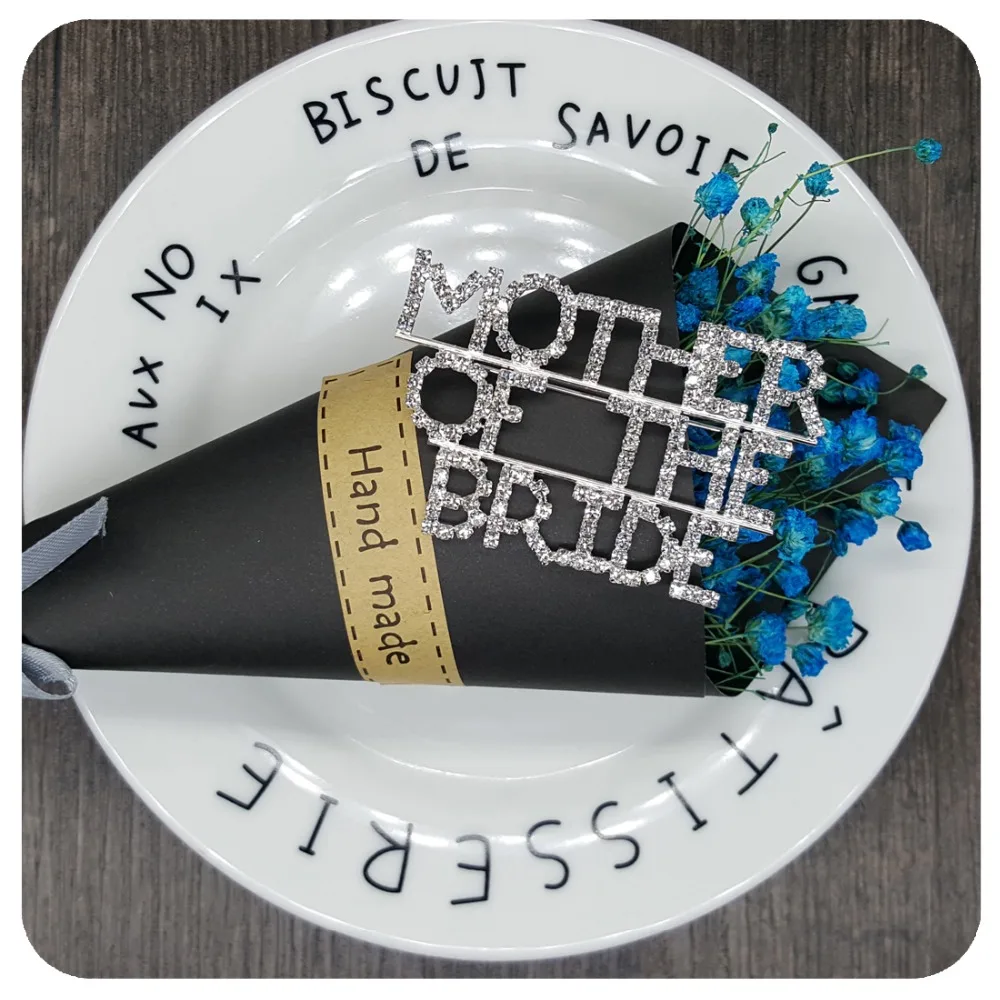 Хрустальная Свадебная тематическая бижутерия подарок Мать Невесты брошь