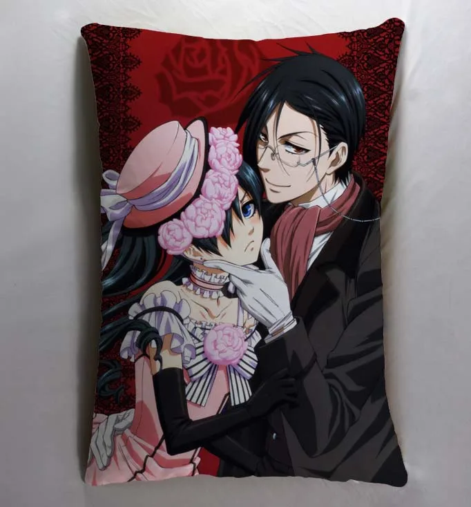 Аниме Манга Kuroshitsuji Черный дворецкий Ciel 40*60 см чехол для подушки сиденья постельные принадлежности подушки 002