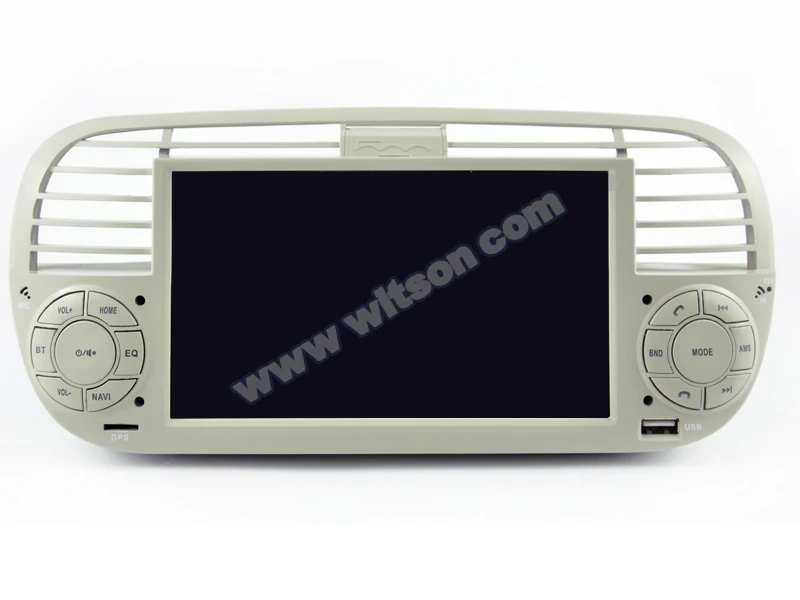 DE со! WITSON K600 Android 9,1 четырехъядерный автомобильный Dvd медиаплеер для FIAT 500 радио мультимедиа Buit in DPS Автомобильный gps навигатор