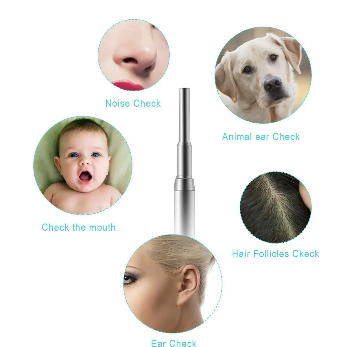 Медицинская эндоскопическая камера Водонепроницаемая мини эндоскоп с разъемом