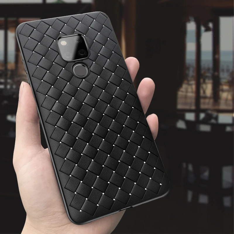 Ткачество Toraise Мягкий ТПУ чехол для huawei mate 20 Pro Роскошный ультра тонкий задняя
